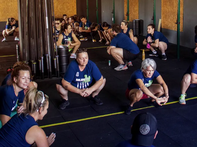 Treino adaptado no Itupeva CrossFit